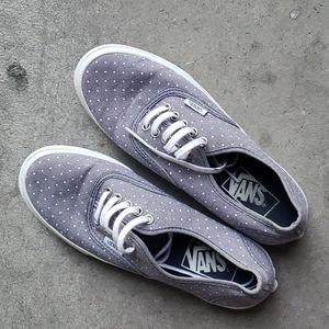 Vans polka-dot shoes sz 6 womens